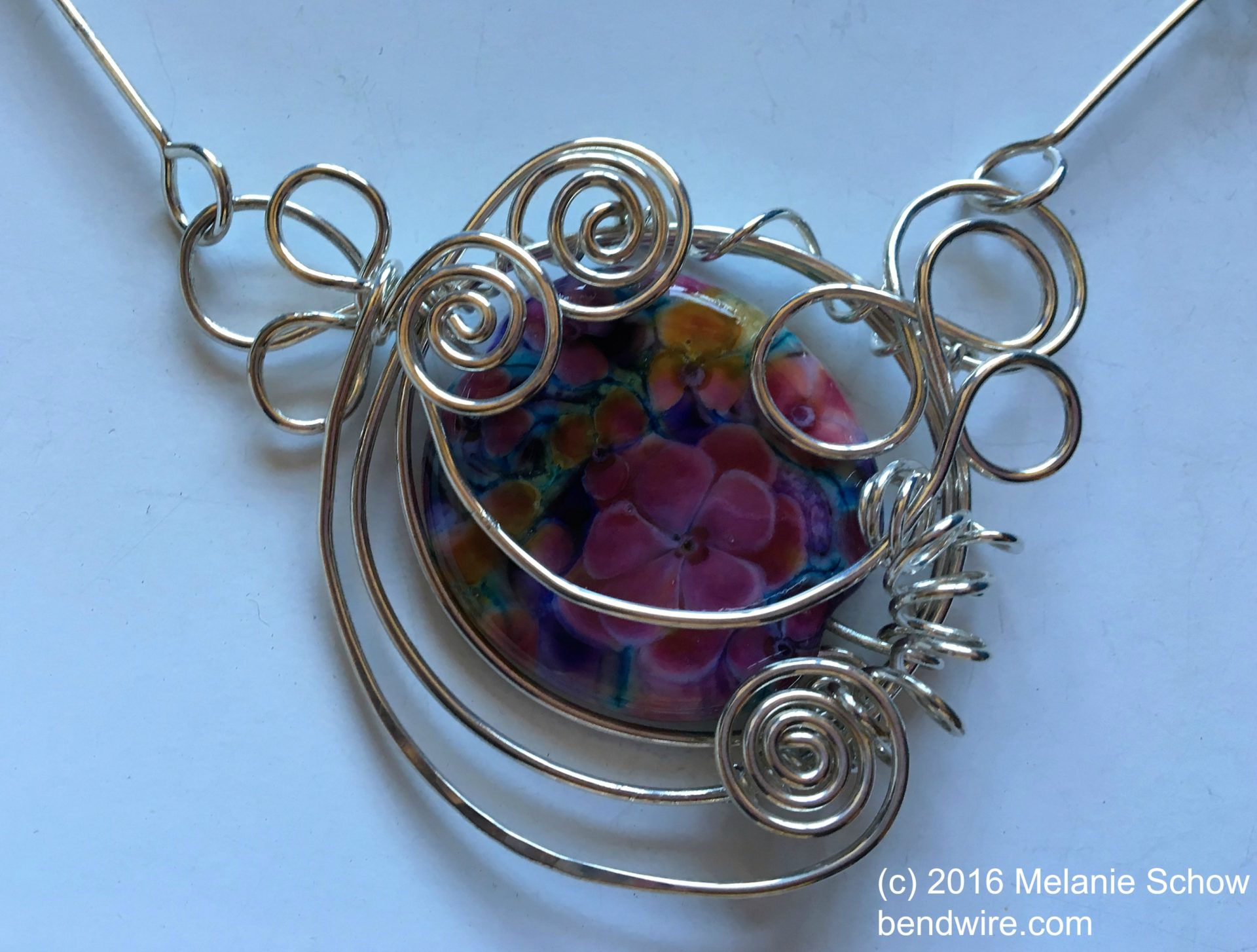 floral wire art jewelry 3