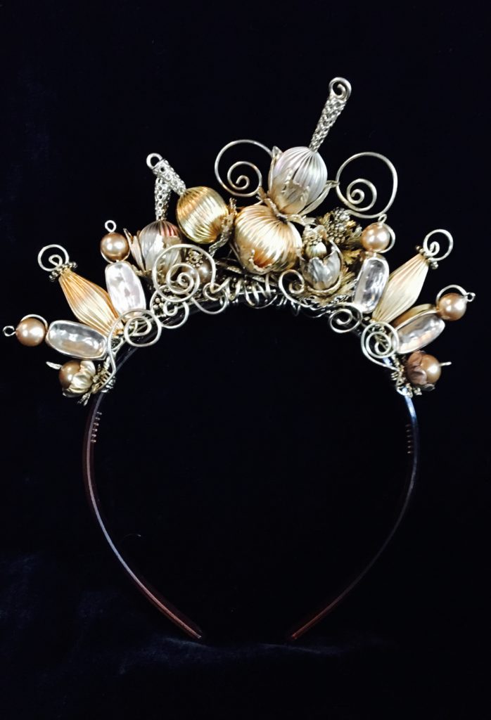 Goddess of the Golden Rule tiara (c)2017 Melanie Schow